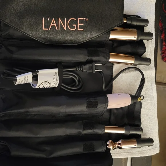 Lange Black and Rose Gold Hair Styling Set - Picture 3 of 7